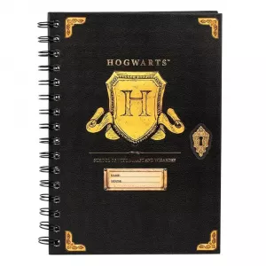Harry Potter - A5 Wiro Notebook - Hogwarts Shield