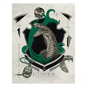 Harry Potter Art Print : Slytherin