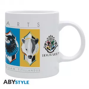 Harry Potter - House Crests Simple Mug (320 ml)