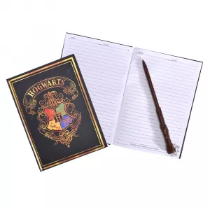 Harry Potter - Notebook & Pen Set - Colourful Crest