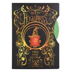 Harry Potter Spinner Notebook - Colourful Crest