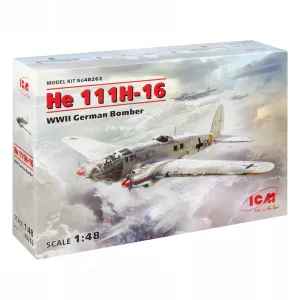 He 111H-16 WWII German Bomber 1:48