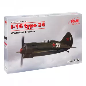 I-16 Type 24 WWII Soviet Fighter 1:32