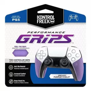 KontrolFreek Controller Performance Grips - Purple Playstation 5