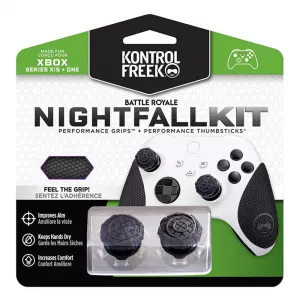 KontrolFreek Nightfall Kit - Battle Royale - Perf. Grips &  Thumbsticks XBOX S and X