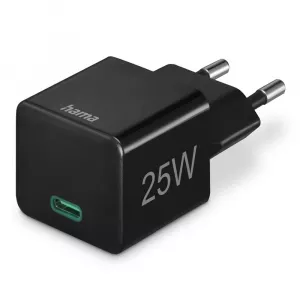 Kucni punjac Brzi USB-C PD/Qualcomm, 25W, crni