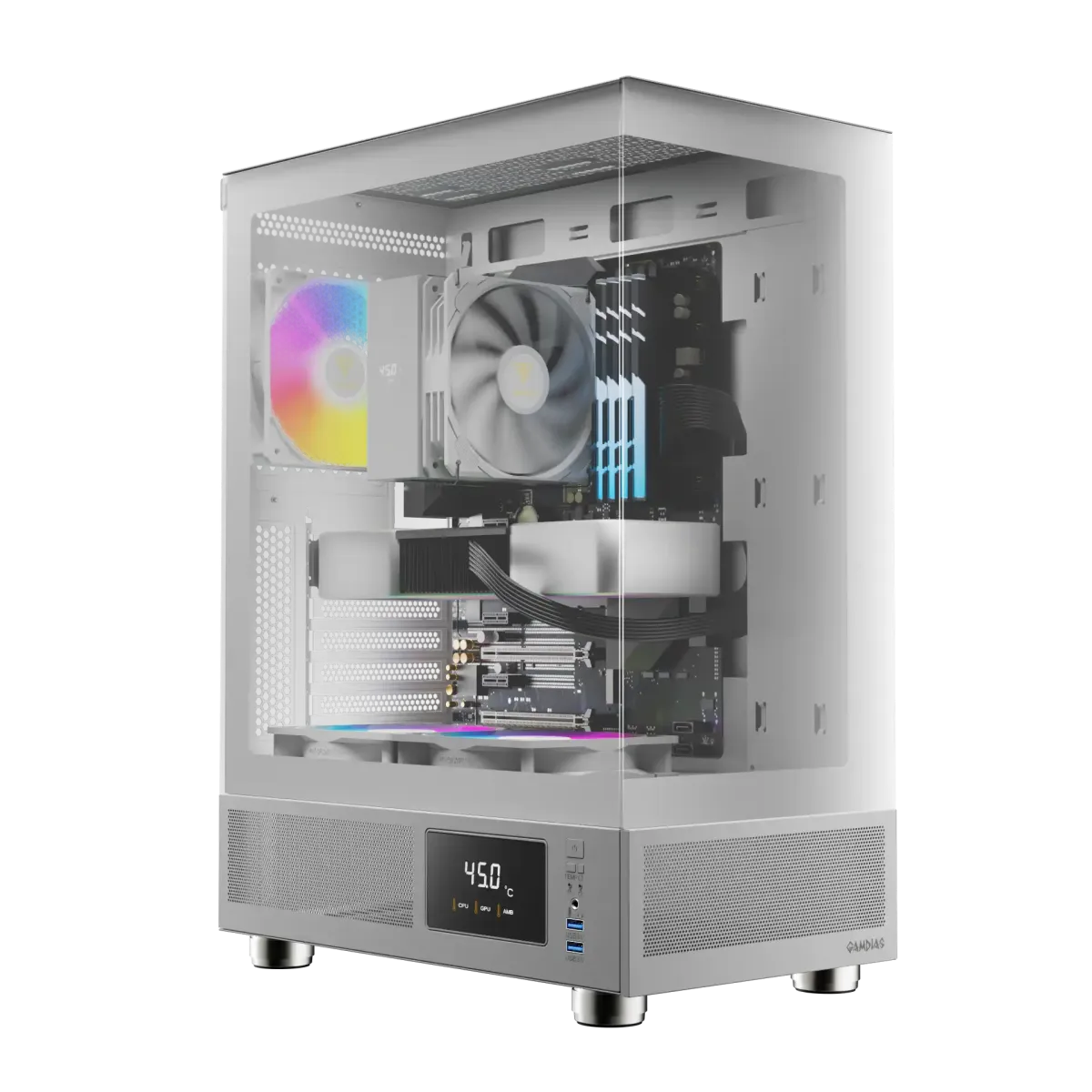 Kućište Gamdias Atlas E1 Belo