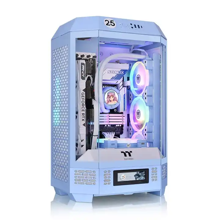 Kućište ThermalTake The Tower 300 Hydrangea blue