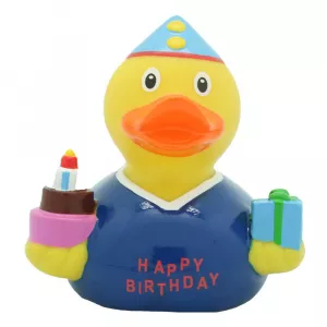 Lilalu Patkica - Birthday Boy - Rubber Duck 9cm