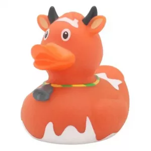 Lilalu Patkica - Brown Cow - Rubber Duck 9cm
