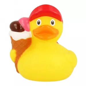 Lilalu Patkica - Ice Cream - Rubber Duck 9cm