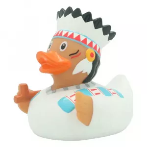Lilalu Patkica - Native American Chief - Rubber Duck 9cm