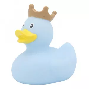 Lilalu Patkica - Rubber Duck with Crown - blue 9cm