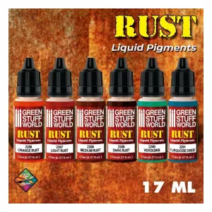 Liquid Pigments Paint Set - RUST (Box x6)