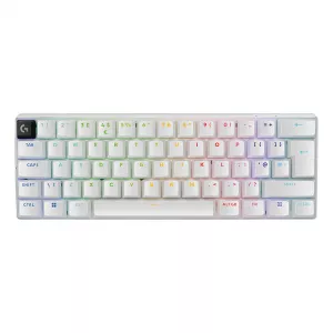Logitech G PRO X 60 Lightspeed Gaming Keyboard (Tactile) US, White