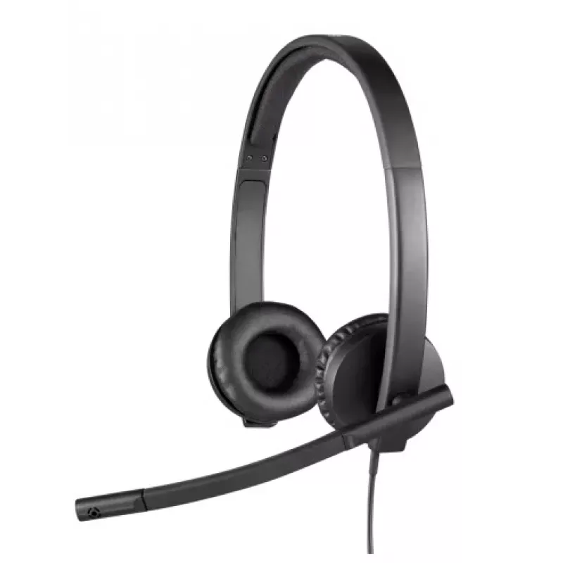 Logitech H570e Stereo (Teams Version) headset USB, Black, USB-A