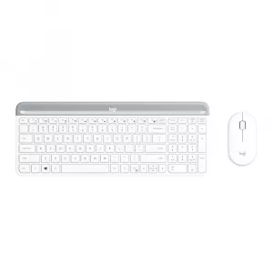 Logitech MK470 Slim Wireless Keyboard and Mouse Combo Off White - US