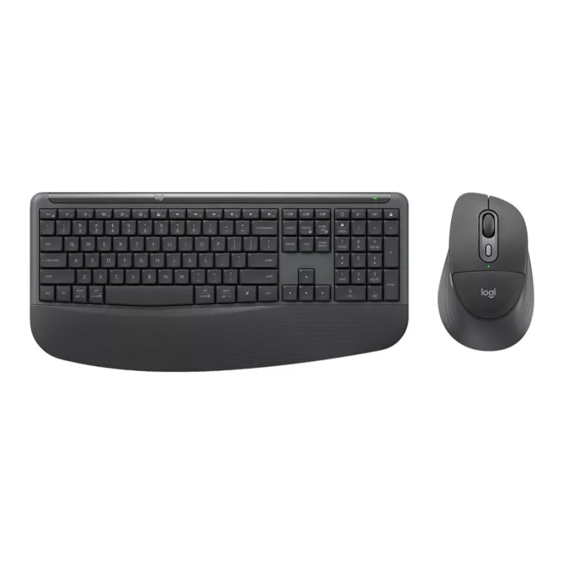 Logitech MK880 Signature Comfort Plus Wireless Desktop US, Graphite