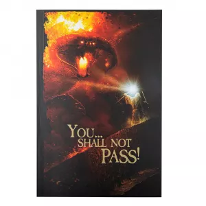 Lord Of The Rings - You...Shall Not Pass! Notebook