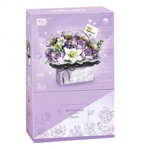 Loz - Flower Gift Box Purple