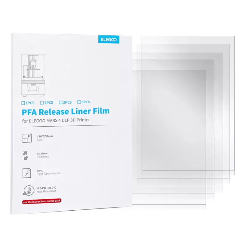 MARS 4 DLP PFA film Kit （5pc）