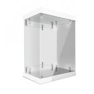 Master Light House Acrylic Display Case with Lighting for Mini Figures (white)