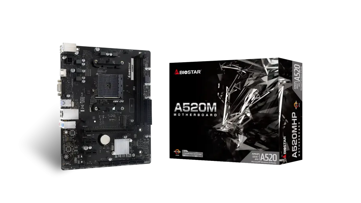 Matična ploča AM4 Biostar A520MHP VGA/HDMI/M.2
