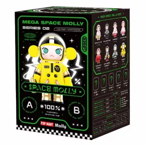 Mega Space Molly 100% Series 2-B Blind Box (Single)