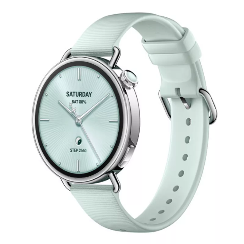 Mi Watch S4 41mm Fluororubber Strap(Mint Green)