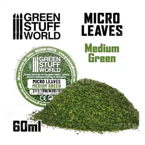 Micro Leaves - MEDIUM GREEN Mix (15gr)
