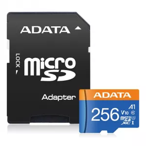Micro SD kartica 256GB + adapter AUSDX256GUICL10A1-RA1 CLASS10