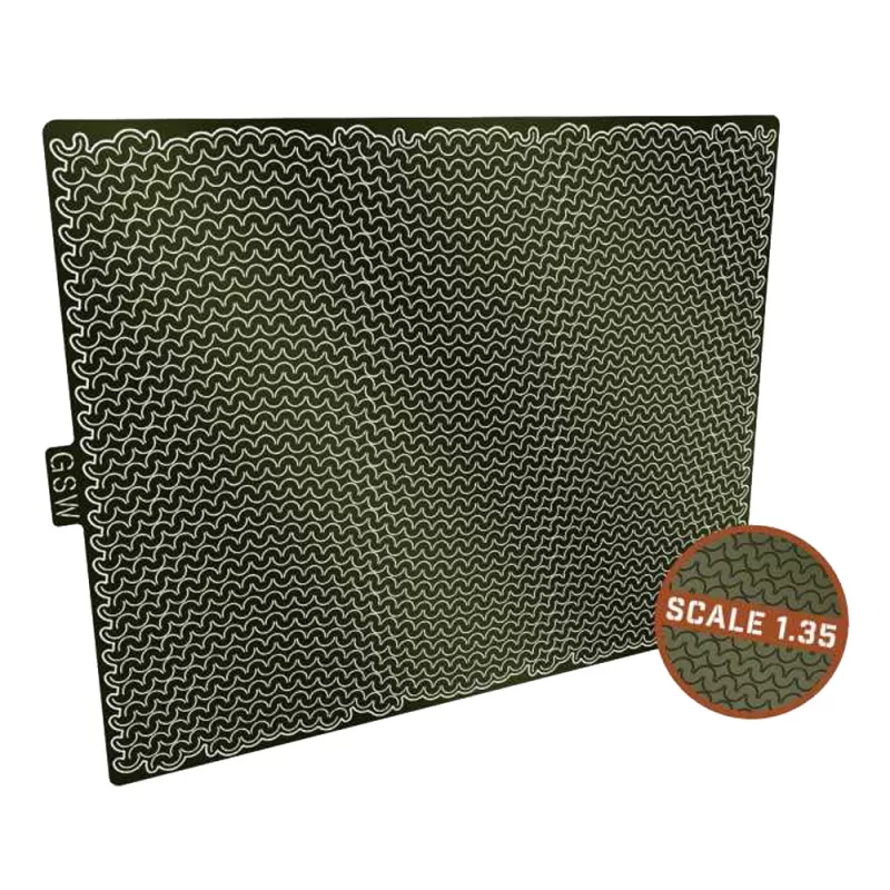 Miniature Camouflage Nets 1/35 (200x160mm) Green