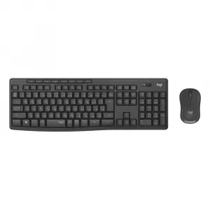 MK295 Silent Wireless Desktop Graphite US