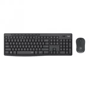 MK295 Silent Wireless Desktop Graphite YU