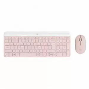 MK470 Slim Wireless Keyboard and Mouse - Rose - US