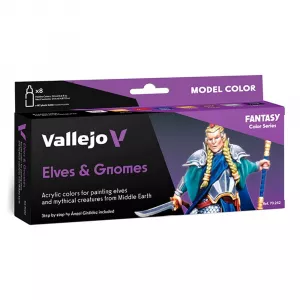 Model Color Paint Set: Elves & Gnomes by Angel Giraldez