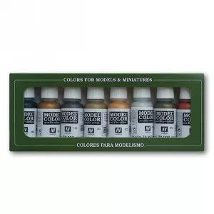 Model Color Set: Metalic Colors (8)