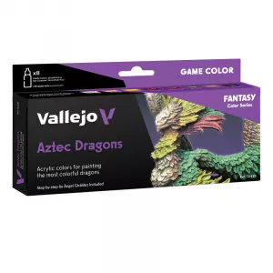 New Game Color Set: Aztec Dragons By A.Giraldez (8)
