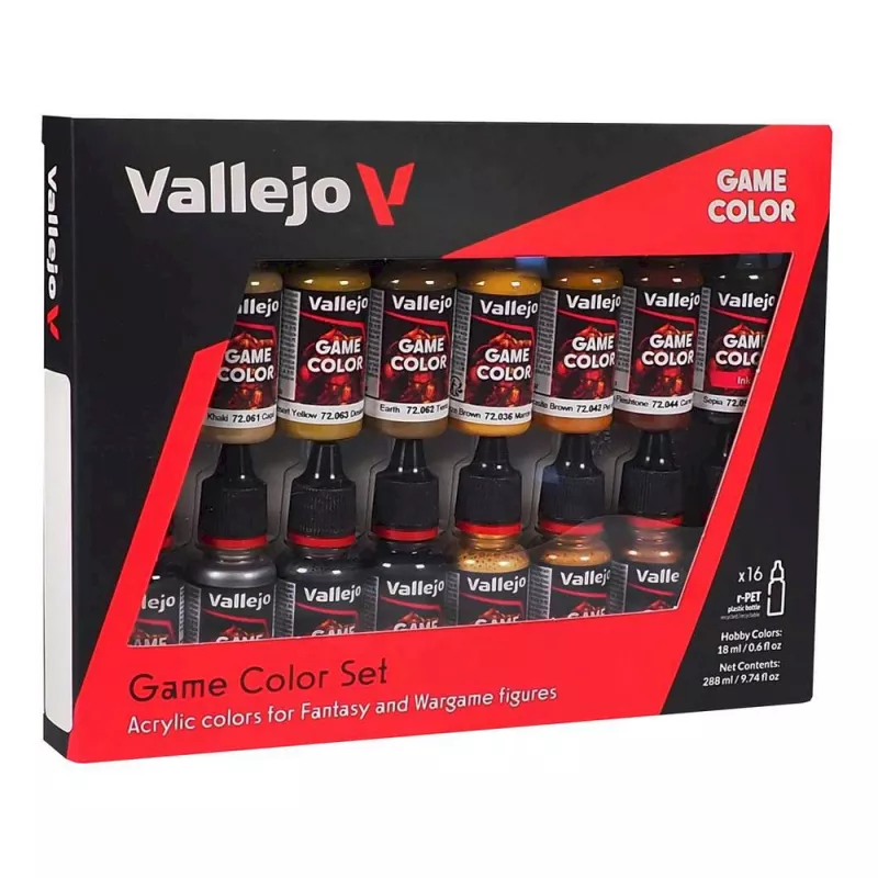 New Game Color Set: Leather & Metal (16)