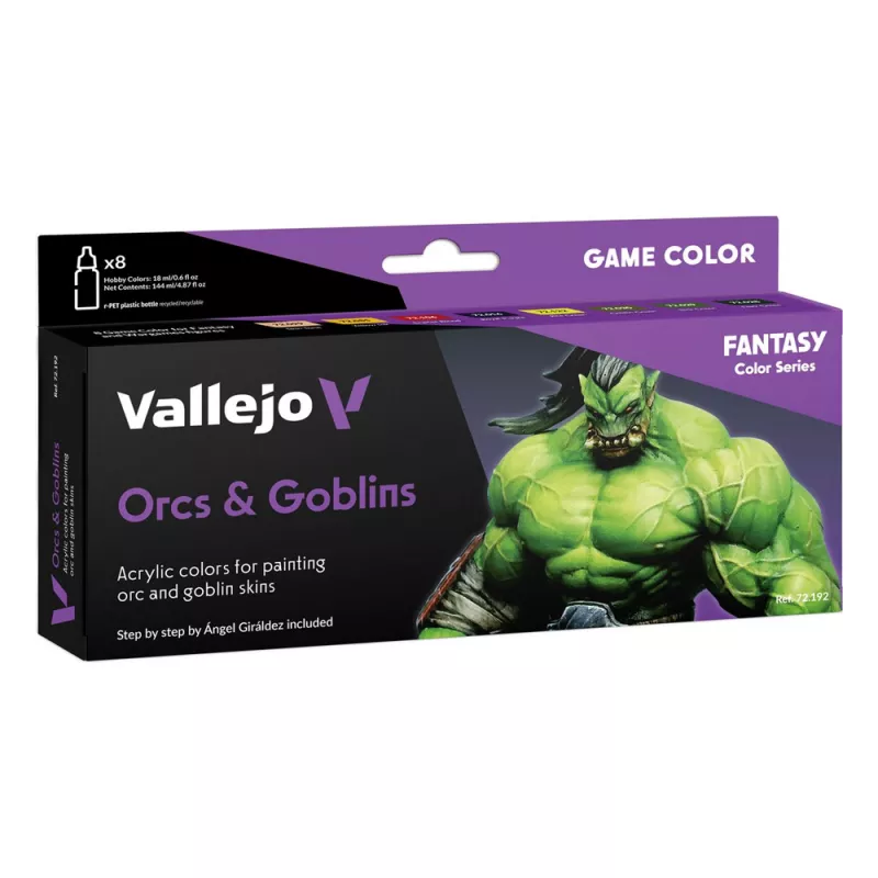 New Game Color Set: Orcs & Goblins (8)