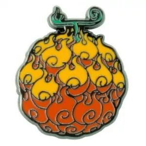 One Piece - Flame Fruit Pin