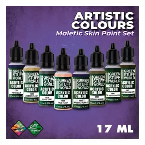 Paint Set - MALEFIC SKIN PAINT SET (Box x8)