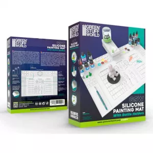 Painting Silicone Mat with EDGES - 600x400mm