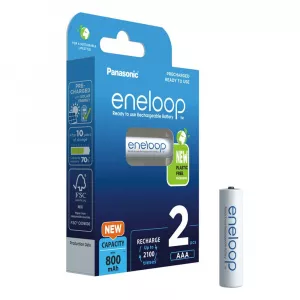 Panasonic Baterije Eneloop AAA/2B (BK-4MCDE/2BE)