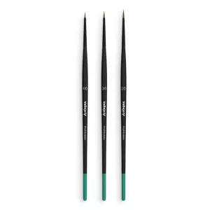 PRO MODELER. DEFINITION SET - NATURAL HAIR (SIZES 4/0, 3/0 & 2/0)
