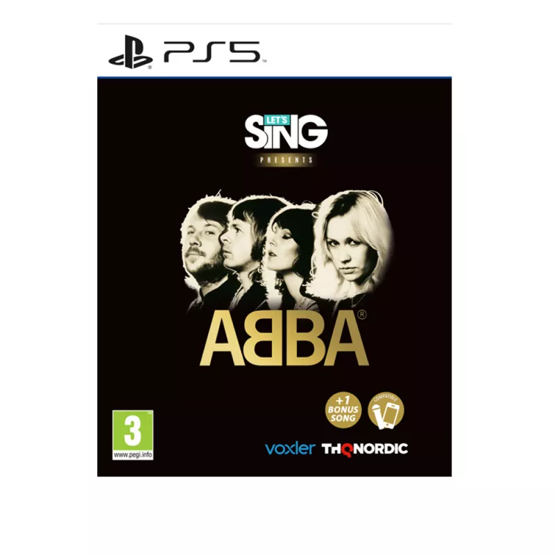 PS5 Let's Sing ABBA