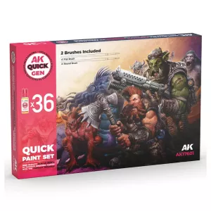 Quick Paint Set 36 Quick Gen paints