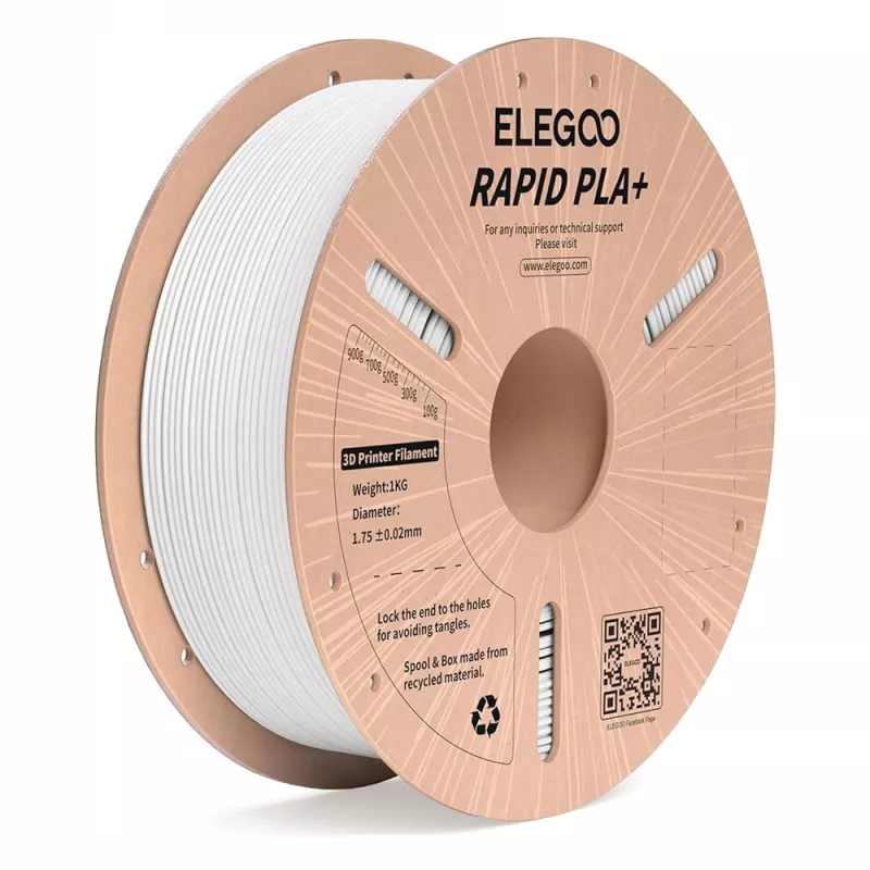 Rapid PLA+ filament 1.75mm 1kg - White
