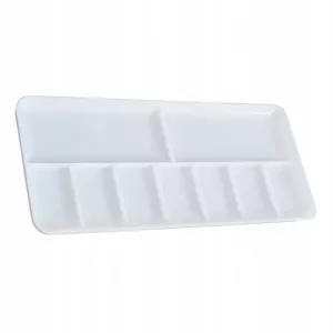 Rectangular palette 18x8,5 cm