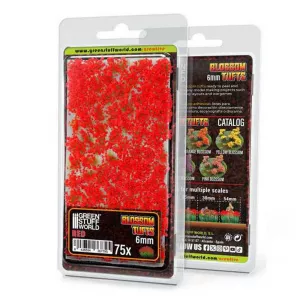Red Flowers Shrub TUFT